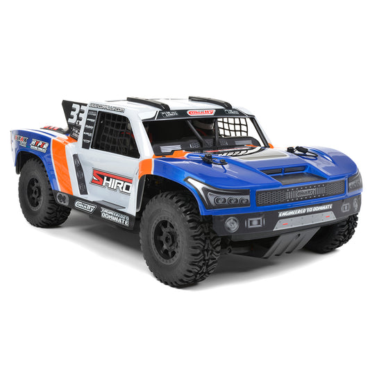Shiroi XP6 1/8 6S Short Course Truck, RTR Version, Blue PREORDER NOW