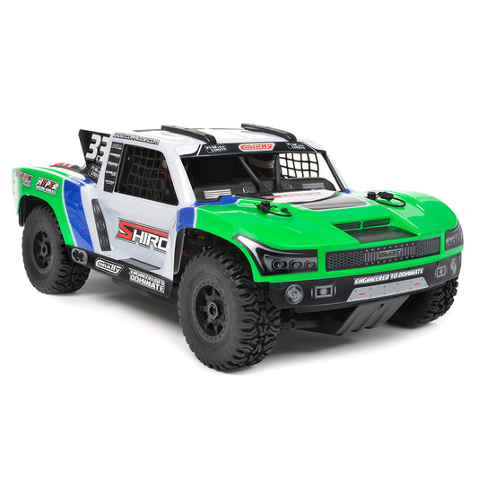Shiroi XP6 1/8 6S Short Course Truck, Roller Version, Green PREORDER NOW