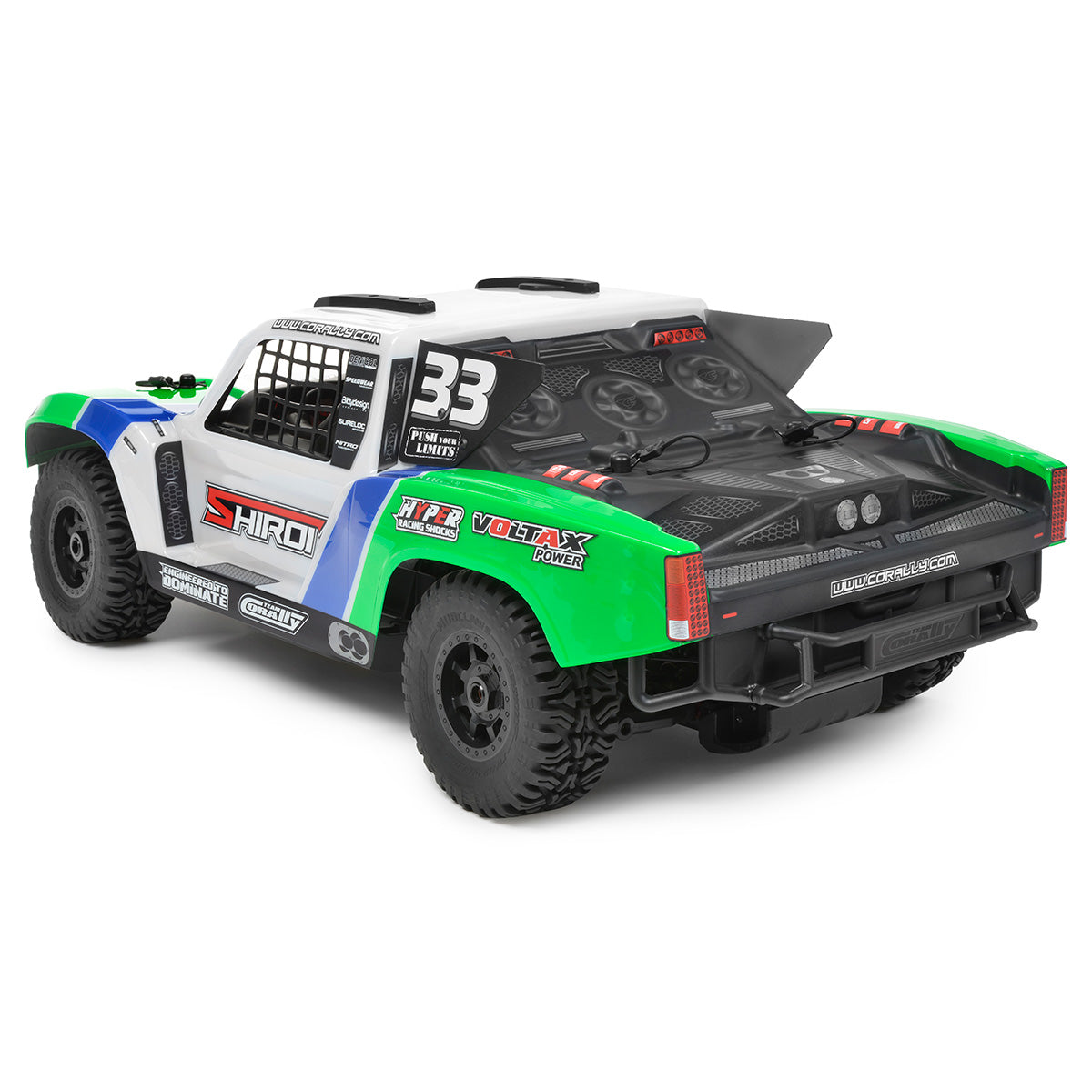 Shiroi XP6 1/8 6S Short Course Truck, Roller Version, Green PREORDER NOW