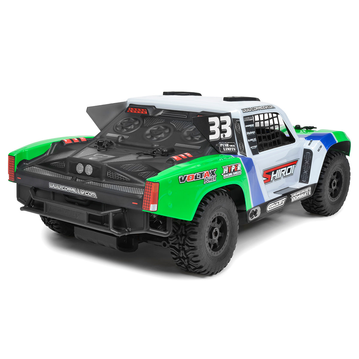 Shiroi XP6 1/8 6S Short Course Truck, Roller Version, Green PREORDER NOW
