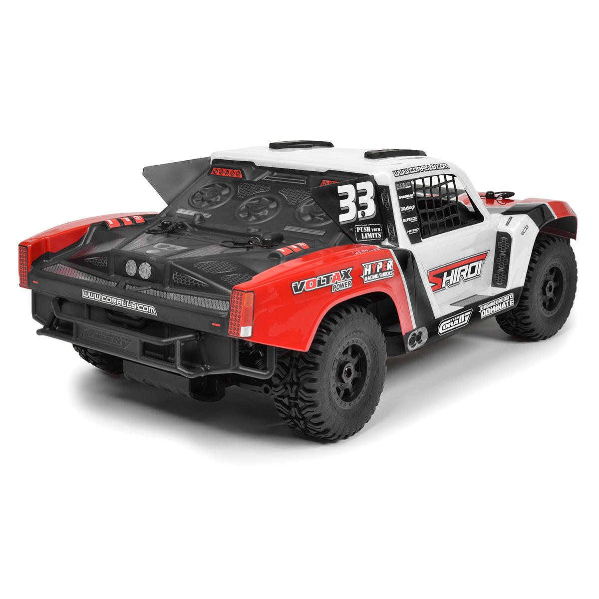 Shiroi XP6 1/8 6S Short Course Truck, Roller Version, Red  PREORDER NOW