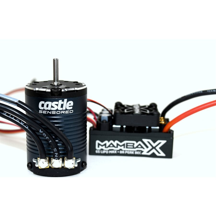 Mamba X Waterproof ESC and 2850KV Sensored Motor Combo
