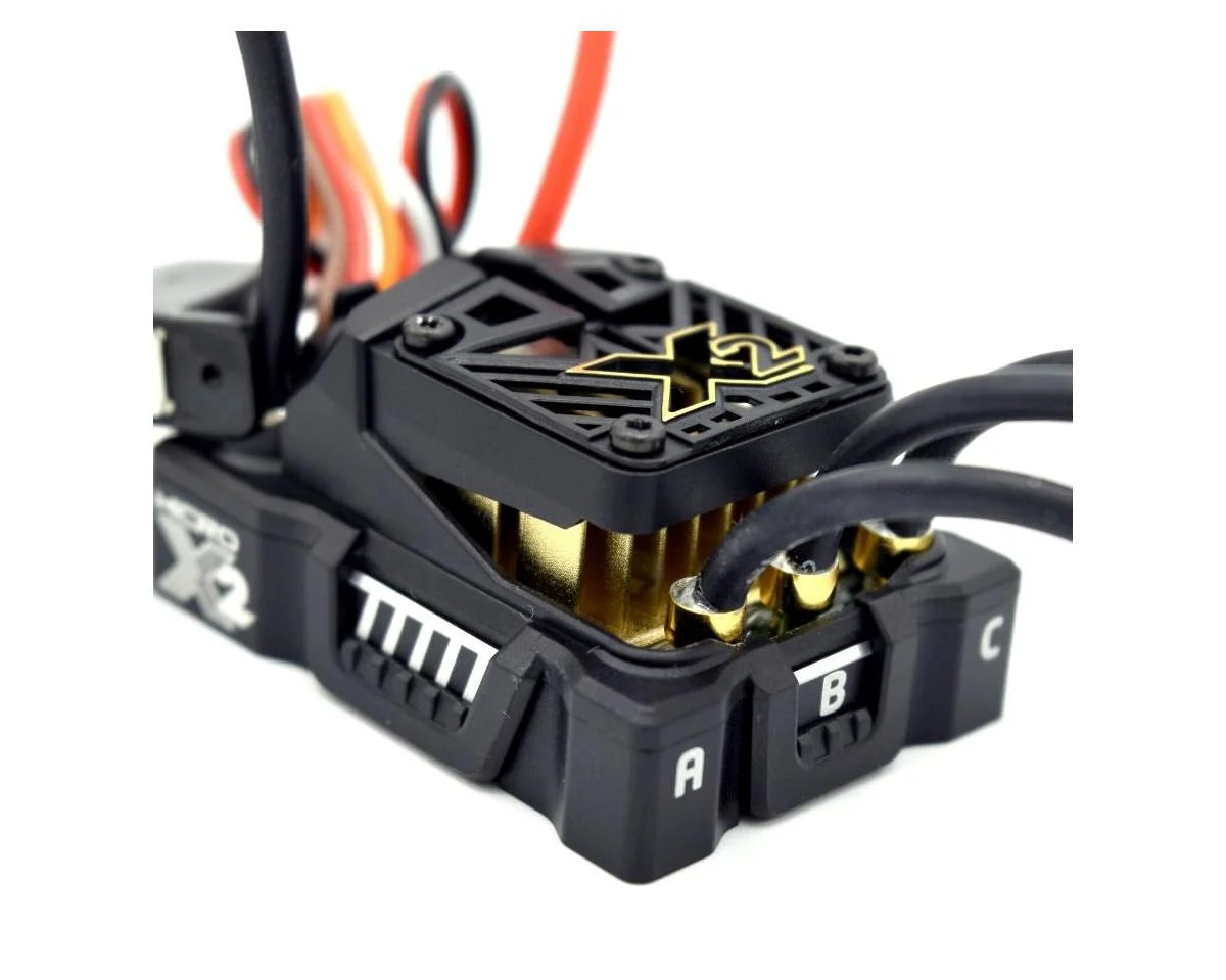 Mamba Micro X2 Waterproof 1/18th Scale Brushless Combo (5300Kv)