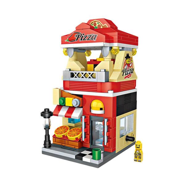 Pizzeria Building Brick Set