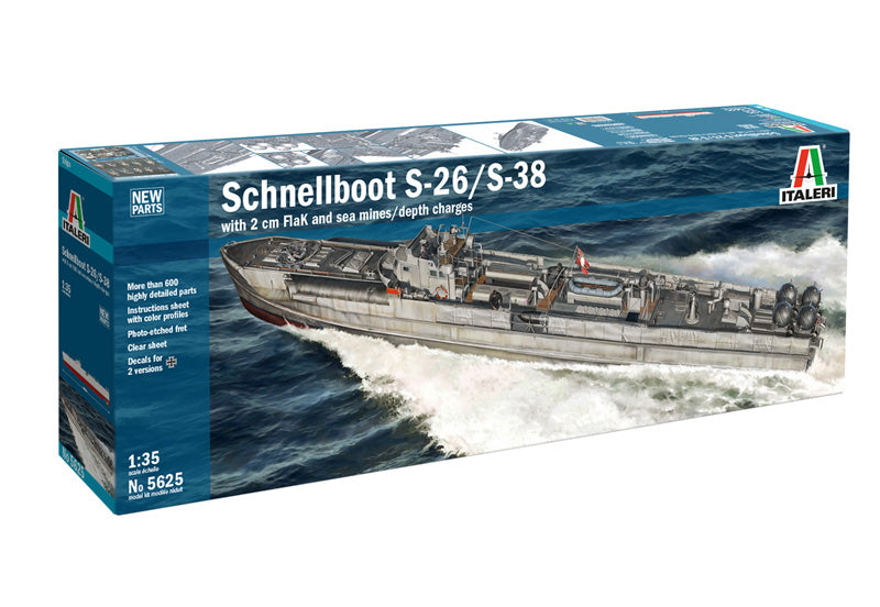 1:35 SCHNELLBOOT S-26/S-38