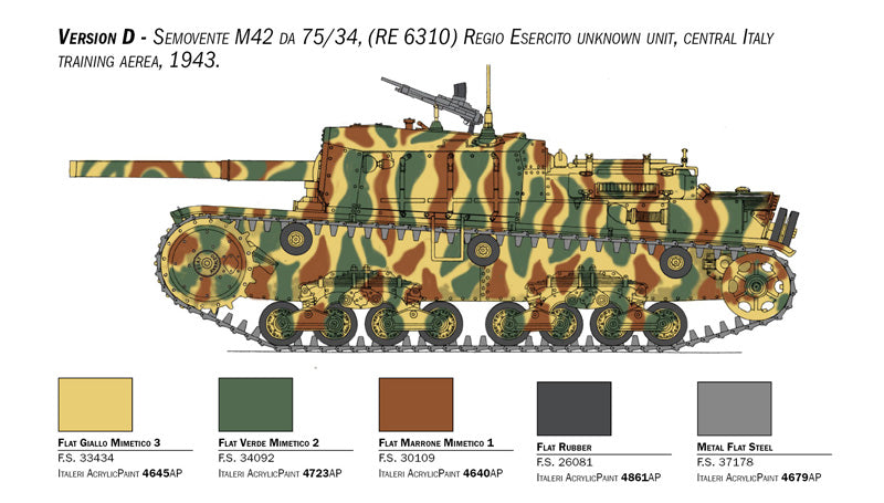 1/35 Semovente M42 da 75/34
