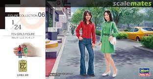 HSG29106 — 1/24 1970s Girl Figures Casual Dress (2)