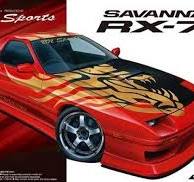 Aoshima | No. 054499 | 1:24 BN Sports FC3S RX-7 '89 (Mazda)