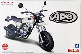 AOSHIMA 51702 Bike 21 Honda Ape 50 1/12 Scale Kit