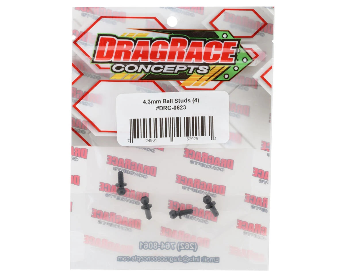 4.3mm Steel Ball Studs (4)