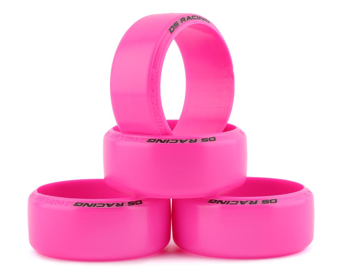 DS Racing Competition III Slick Drift Tires (Pink) (4) (LF-3)