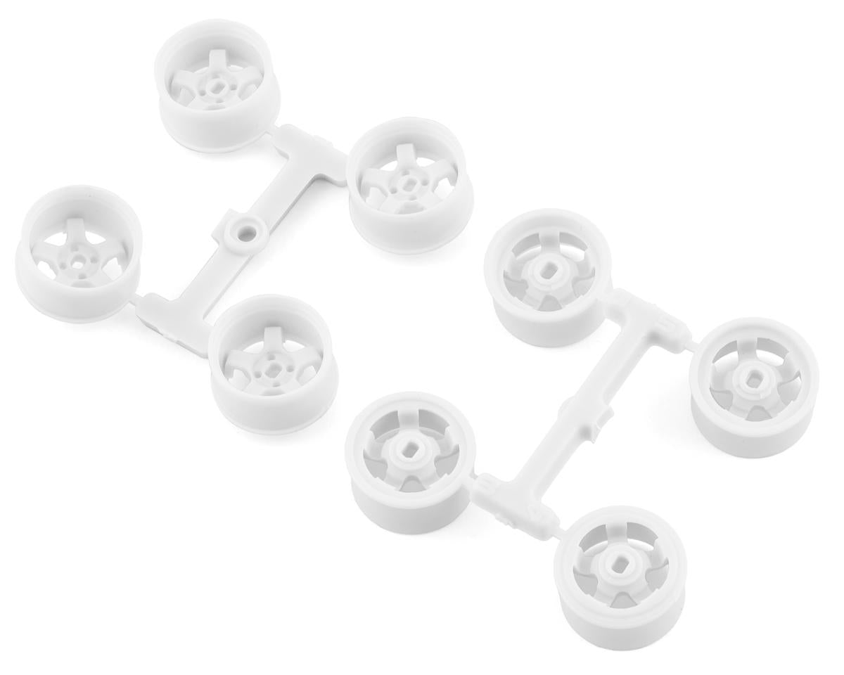 Mini Z 11mm Wide Drift Rims (1/2/3/4 Offset) (White)