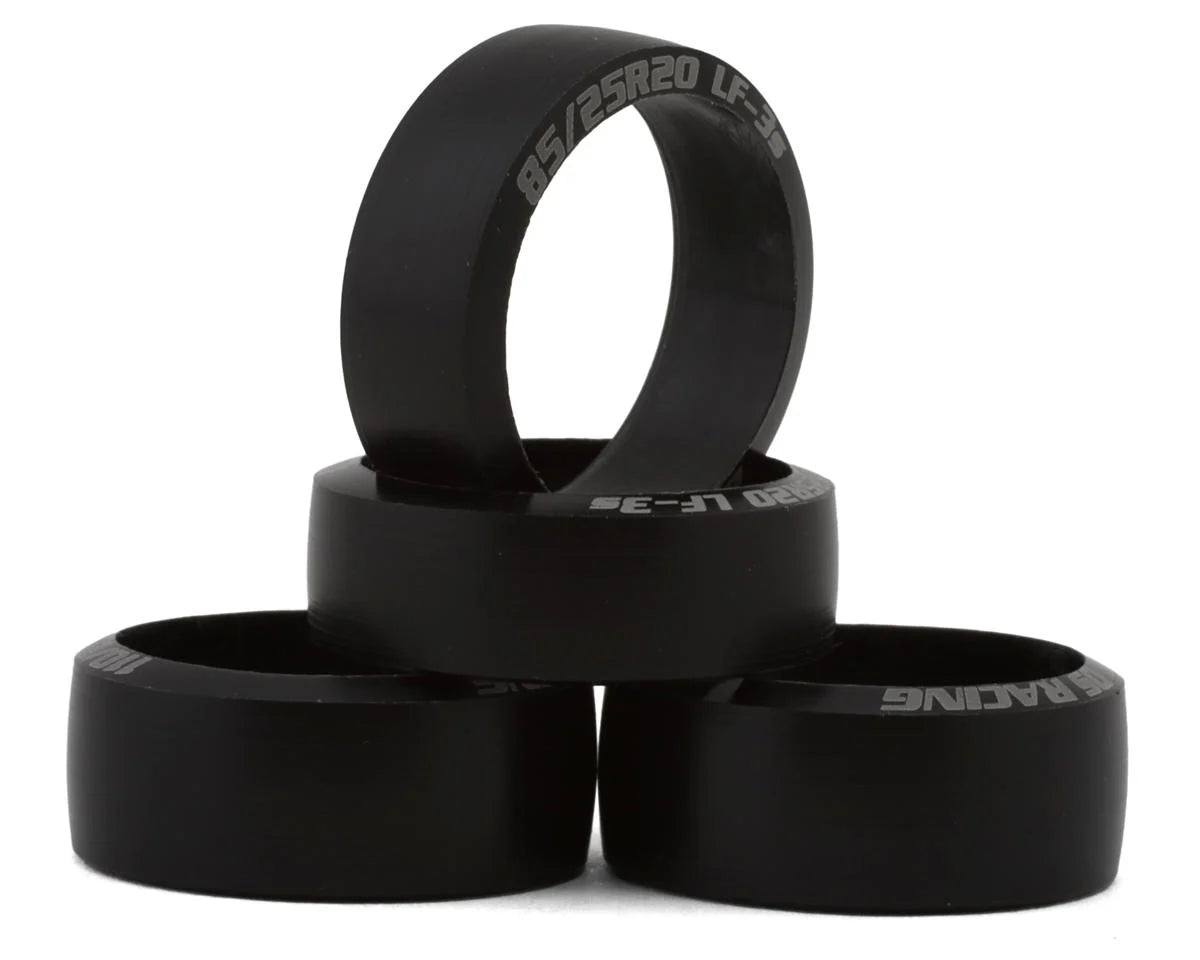 Mini-Z Low Profile 8.5mm Front & 11mm Rear Drift Tires (4) (20mm) (LF-3S)