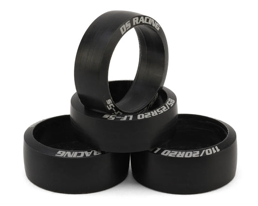 Mini-Z Low Profile 8.5mm Front & 11mm Rear Drift Tires (4) (20mm) (LF-5S)