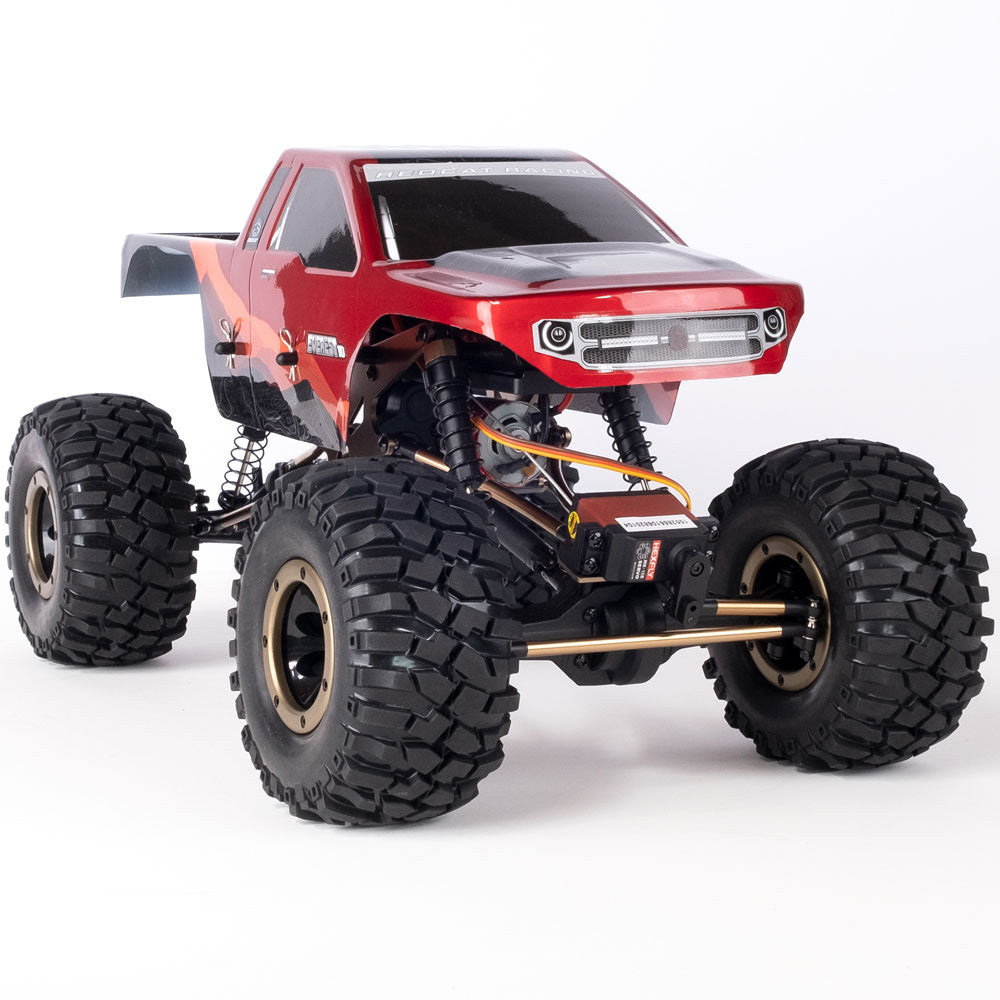 REDCAT EVEREST-10 RC CRAWLER - 1:10 BRUSHED ELECTRIC ROCK CRAWLER RED