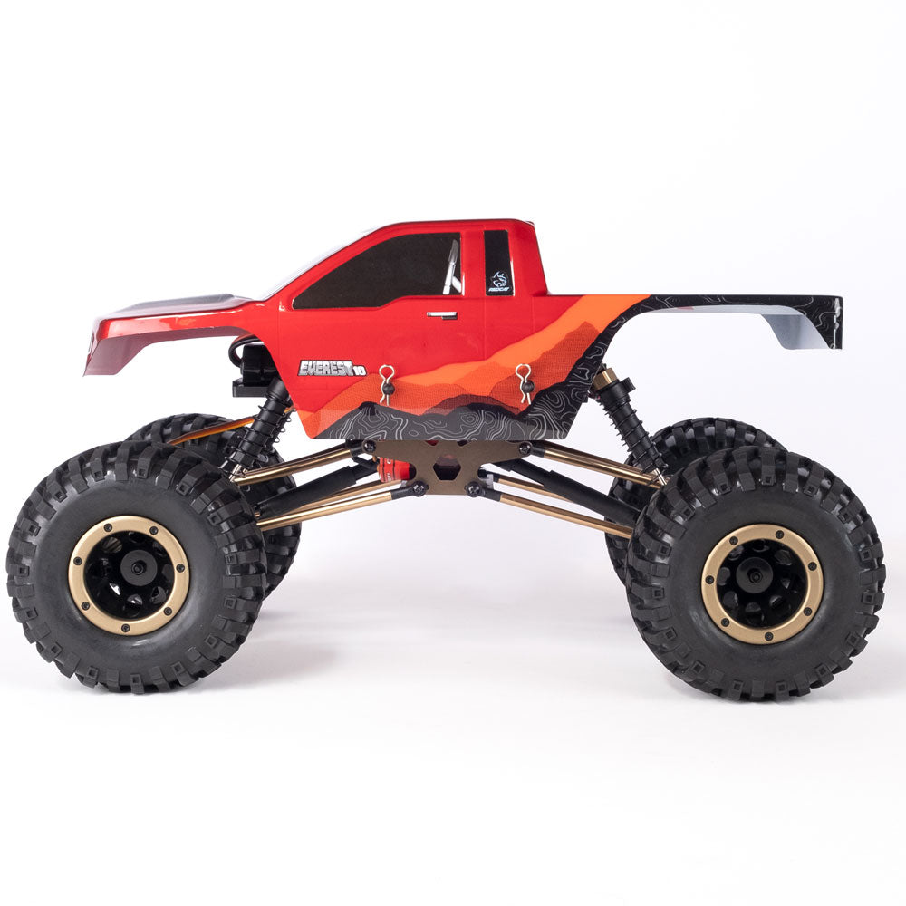 REDCAT EVEREST-10 RC CRAWLER - 1:10 BRUSHED ELECTRIC ROCK CRAWLER RED