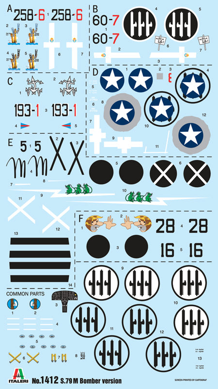 1 : 72 S.79 Sparviero Bomber version