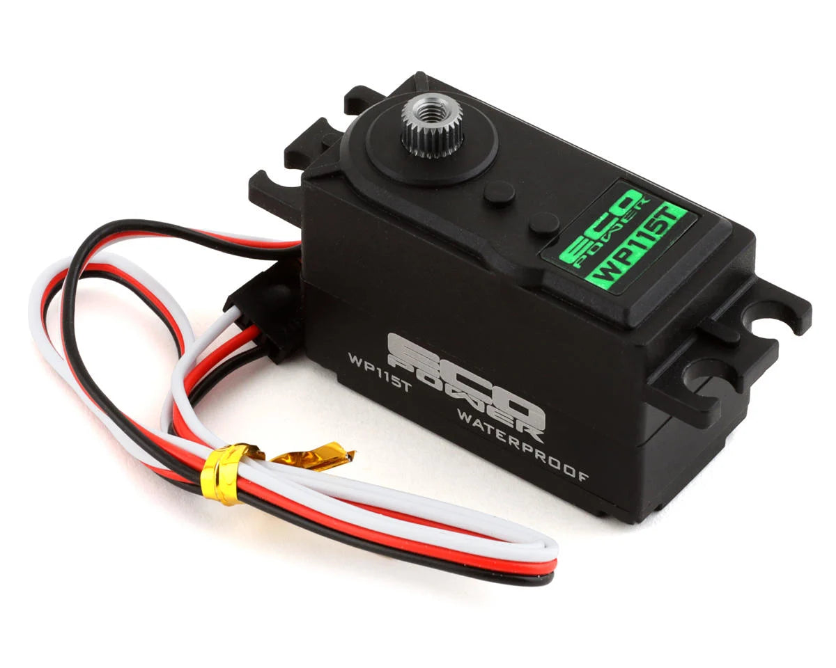 EcoPower WP115T Low Profile High Torque Waterproof Metal Gear Servo (HV)