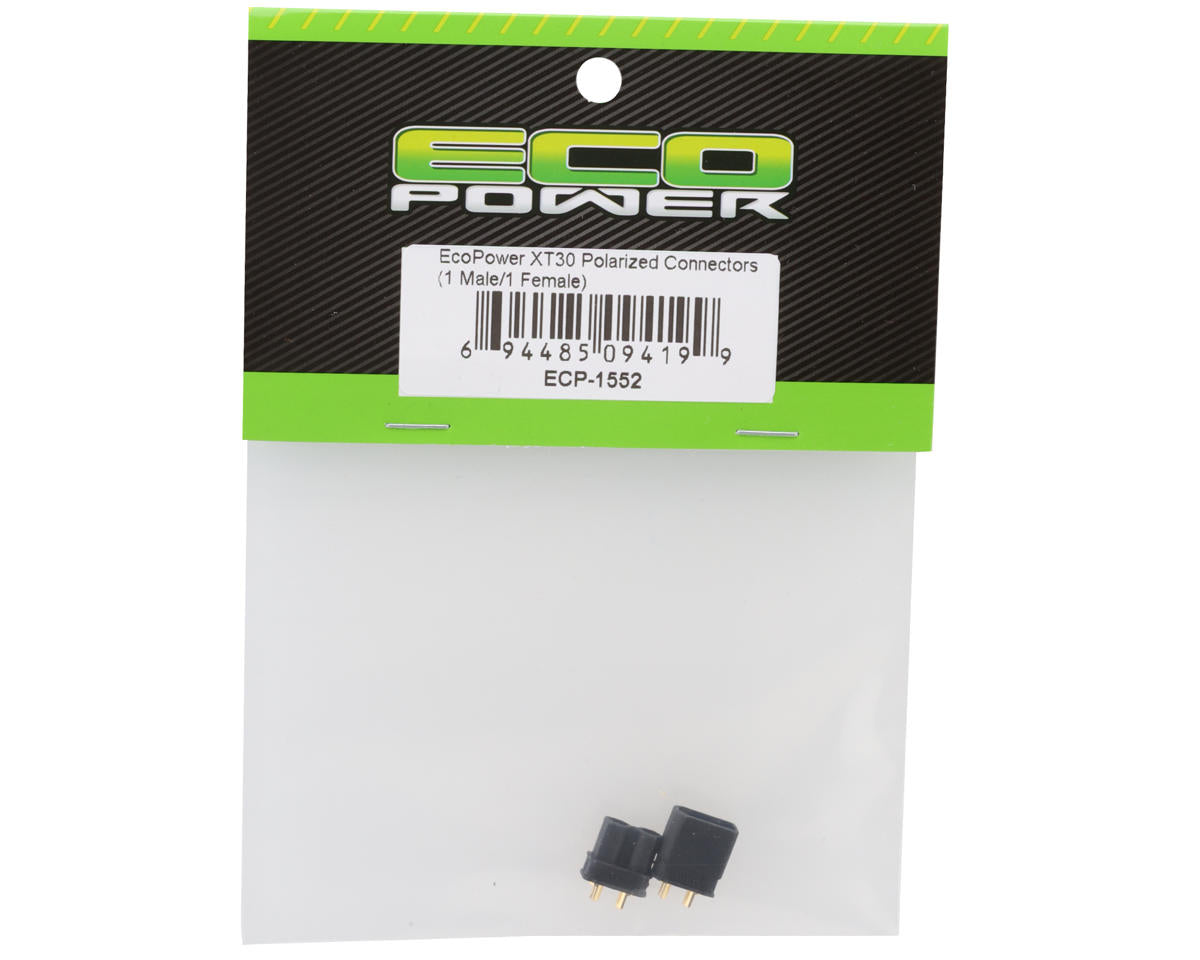 XT30 Polarized Connectors (1 Male/1 Female)