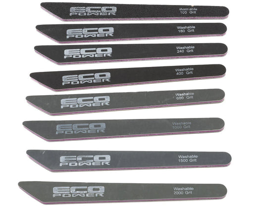 Sanding Sticks Set (8) (100/180/240/400/600/1000/1500/2000 Grit)