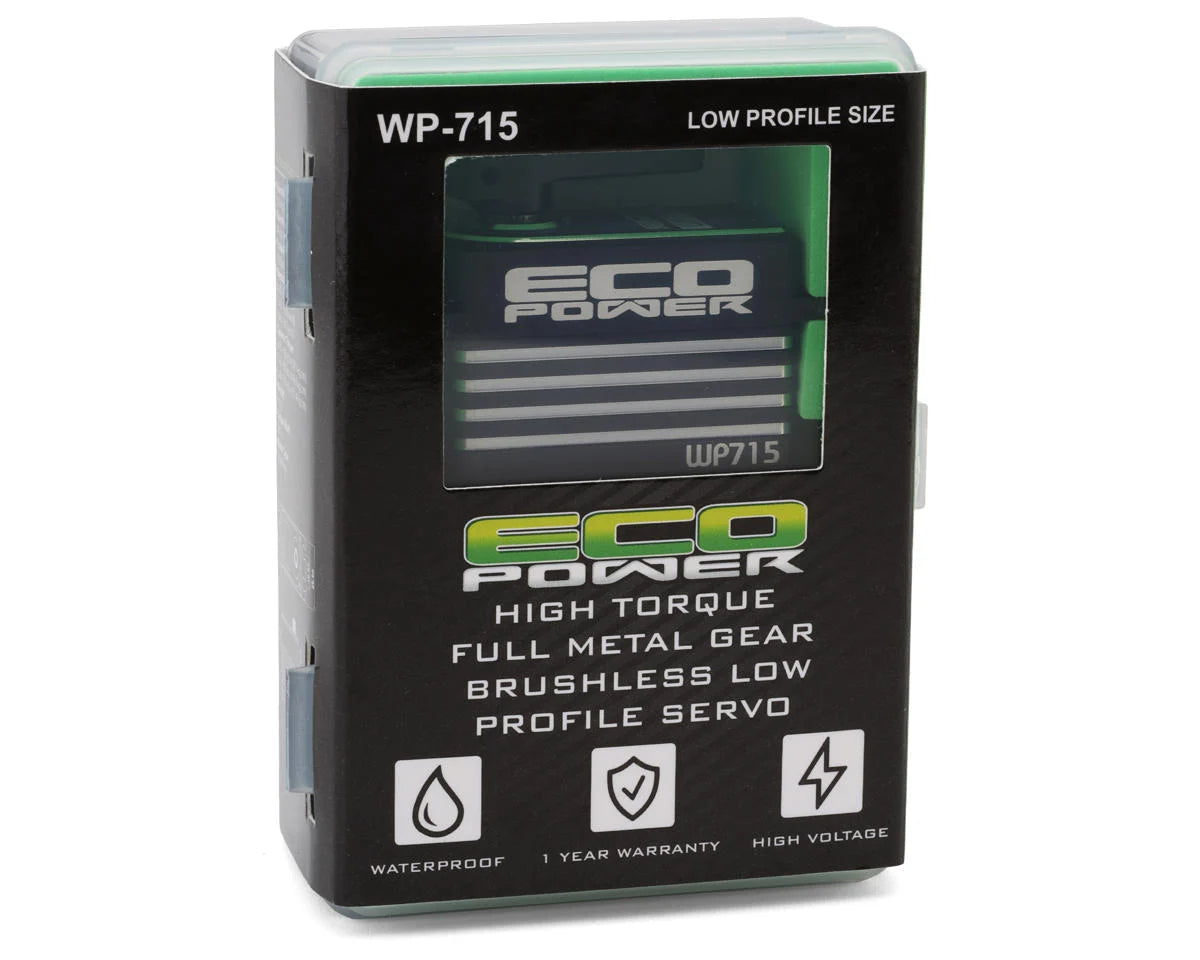 WP715 Low Profile High Torque Brushless Rock Crawling/Bashing Servo (HV) (Waterproof) (Metal Case)