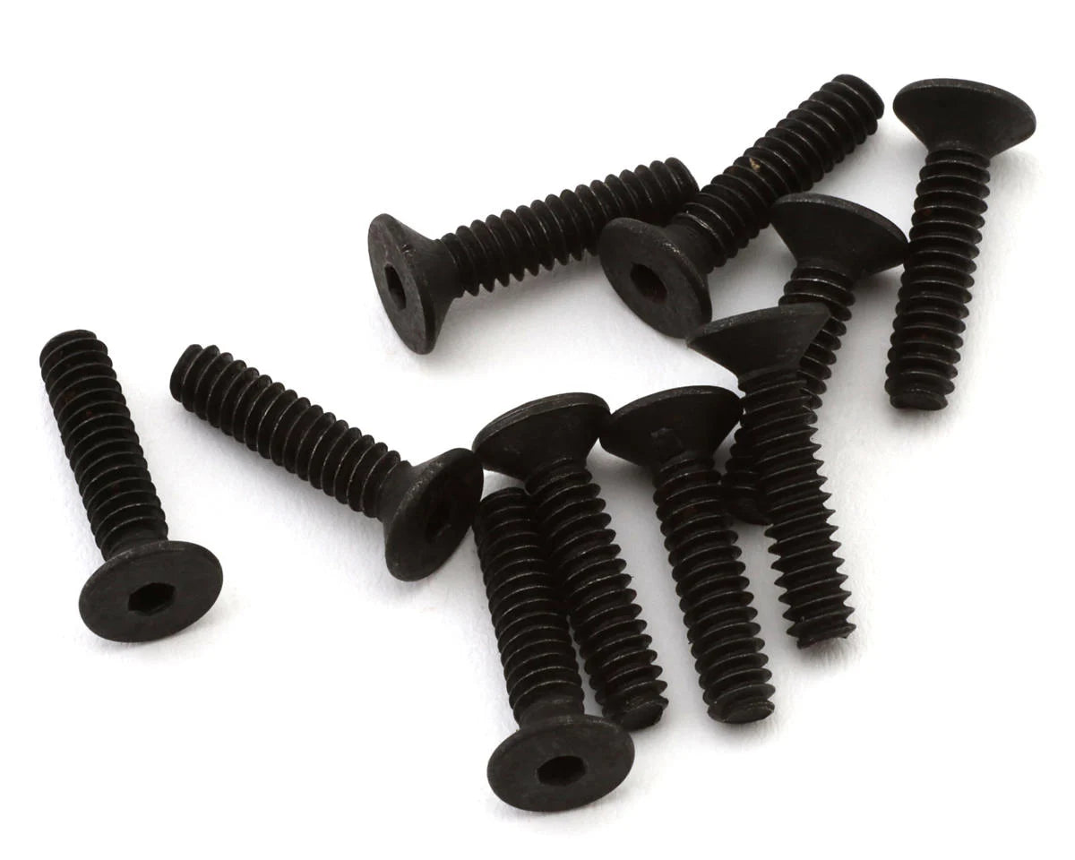 4-40 "High Strength" Flat Head Screws (10) (4-40x1/2")