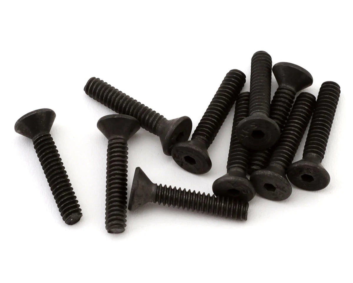 EcoPower 4-40 "High Strength" Flat Head Screws (10) (4-40x5/8")