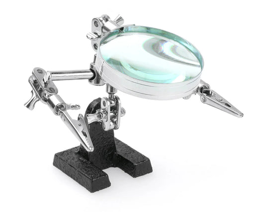 Helping Hands Stand w/Adjustable Arms &amp; Magnifier