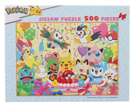 "Pokémon" Let's Eat Together! Celebration Cake Jigsaw Puzzle (500pcs)