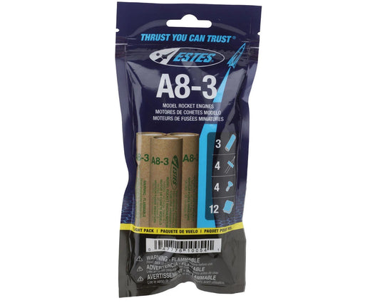 A8-3 Bagged Rocket Engines FP (Flight Pack) (3)