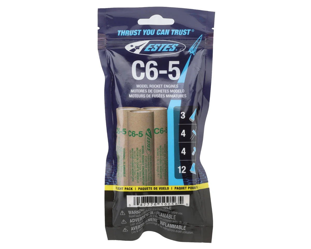C6-5 Bagged Rocket Engines FP (Flight Pack) (3)