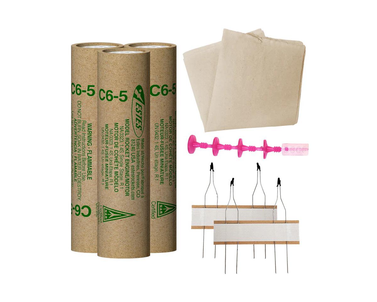 C6-5 Bagged Rocket Engines FP (Flight Pack) (3)