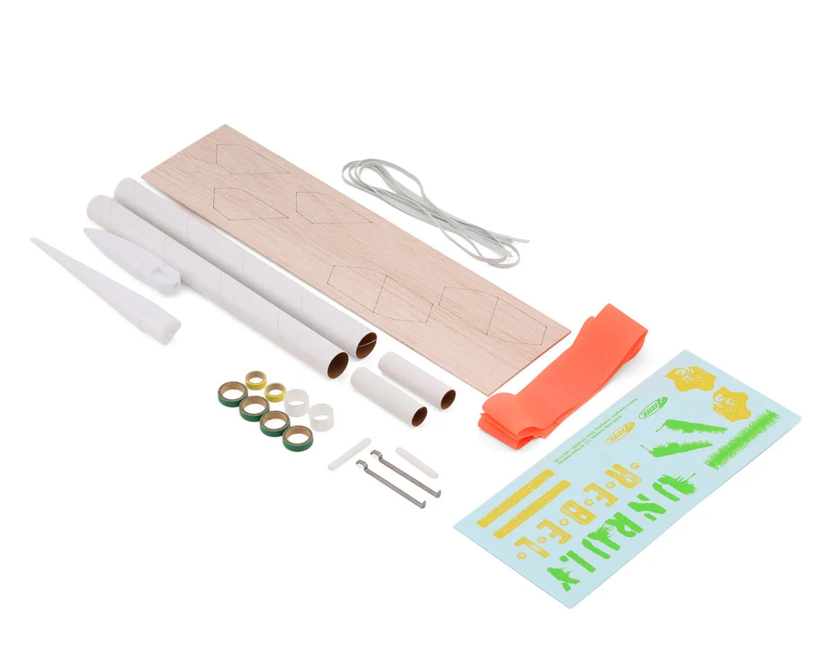 The Mavericks™ Rebel & Unruly Flying Model Rocket Kit