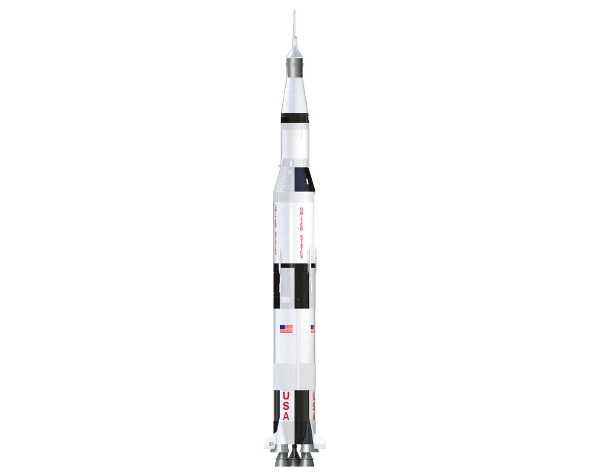 1/100 Saturn V Flying Model Rocket Kit