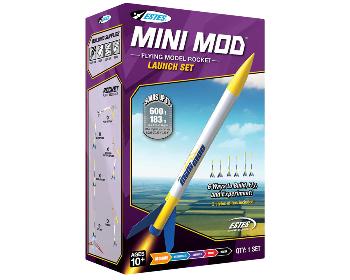 Min Mod Launch Model Rocket Kit