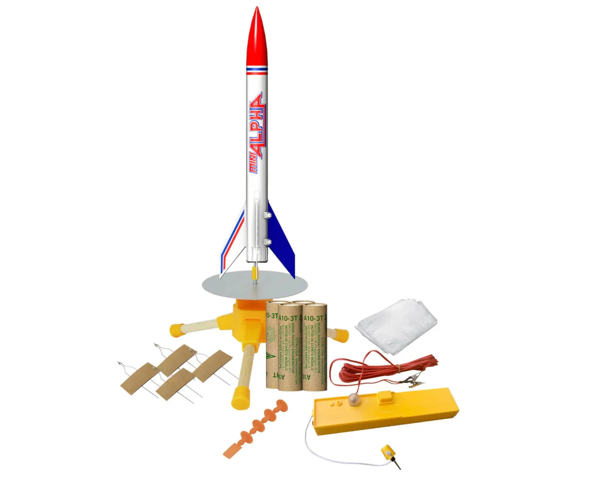 Mini Alpha™ Flying Model Rocket Starter Set