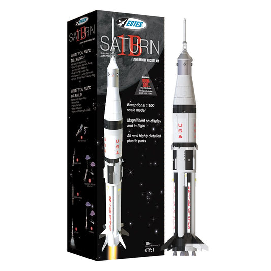 Saturn 1B Model Rocket (Scale 1/100 Scale)
