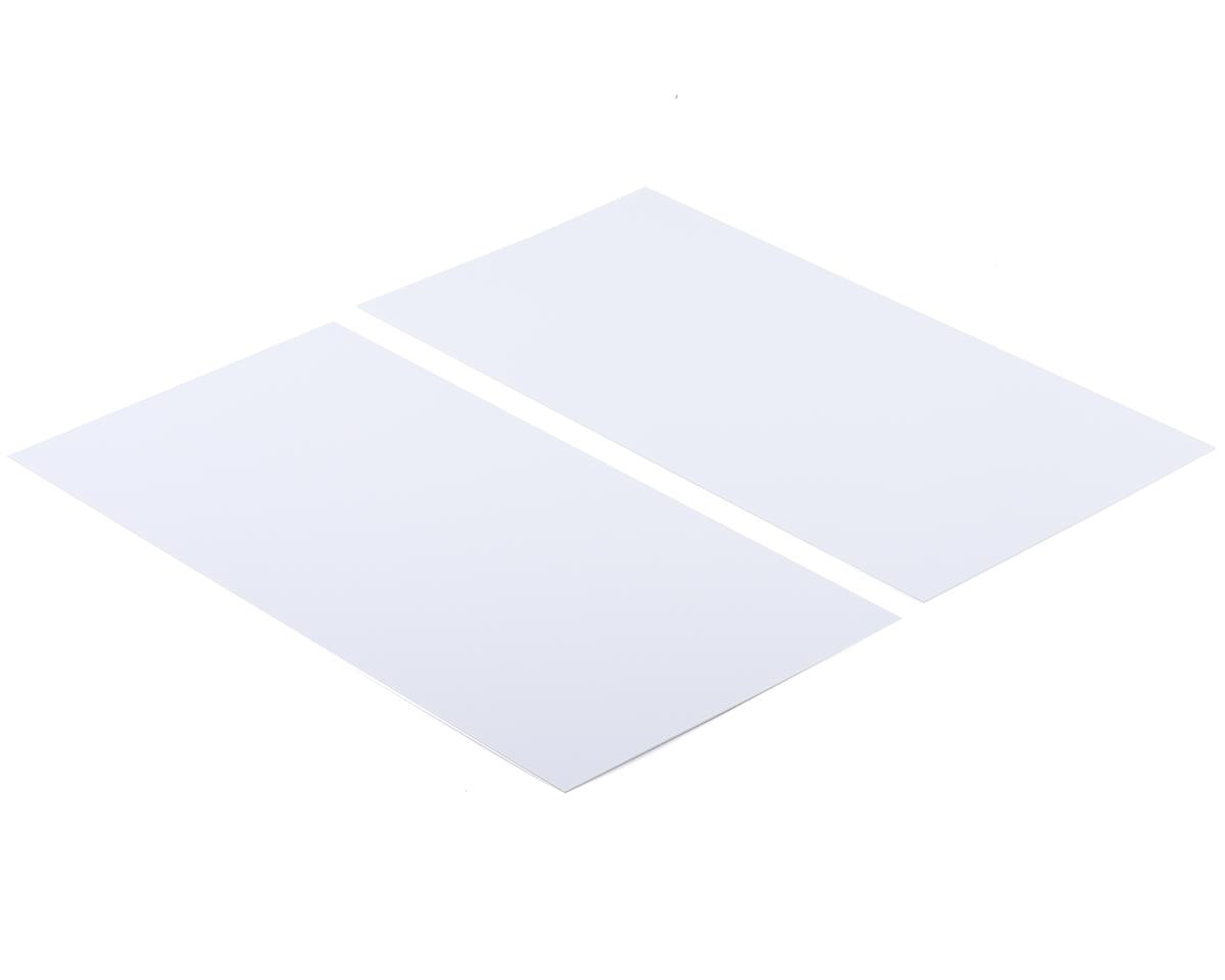 Polystyrene Plain Sheet .040" x 6" x 12" (2)