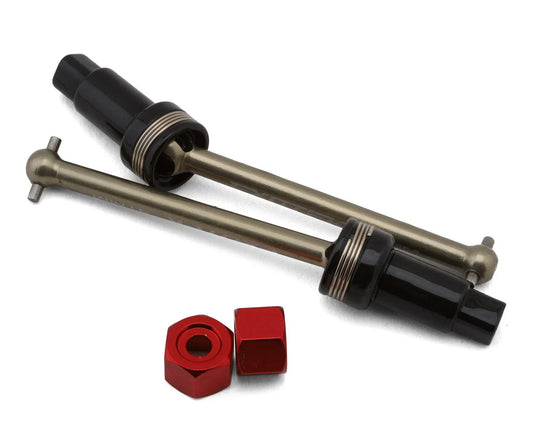 Losi® NASCAR/Arrma Mojave Aluminum 41mm Rear CVD Driveshafts & Hexes Set