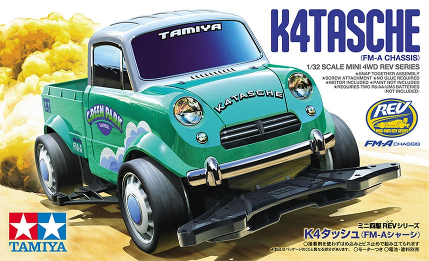 1/32 JR Mini 4WD K4 Tasche, with FM-A Chassis
