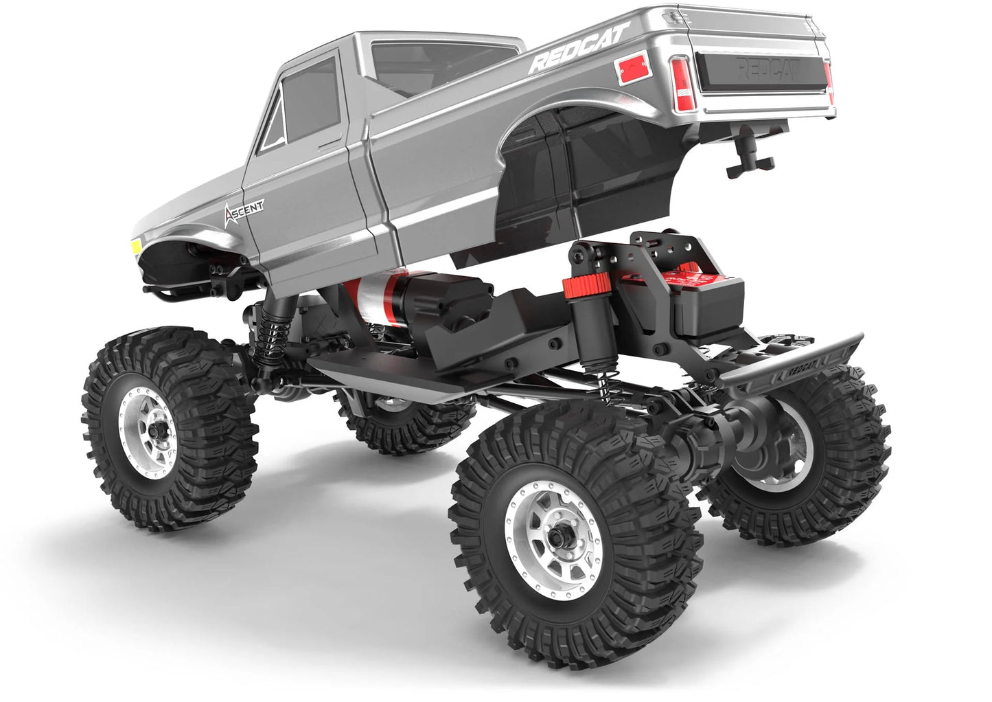 Ascent-18 RC Crawler - 1:18 Brushed Electric Rock Crawler (GRAPHITE)