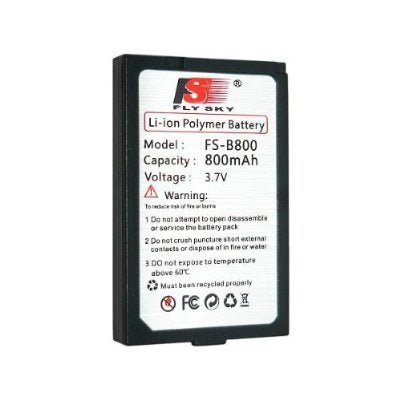 800mAh 1S 3.7v LiPo