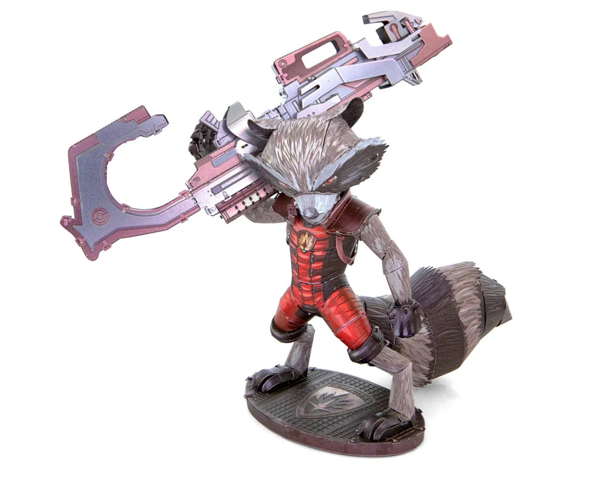 Metal Earth Marvel Rocket Raccoon 3D Metal Model Kit
