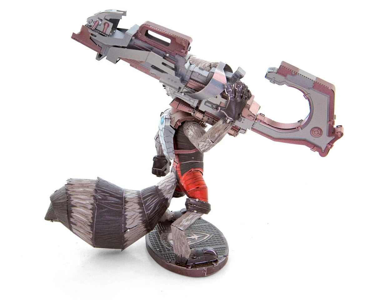 Metal Earth Marvel Rocket Raccoon 3D Metal Model Kit