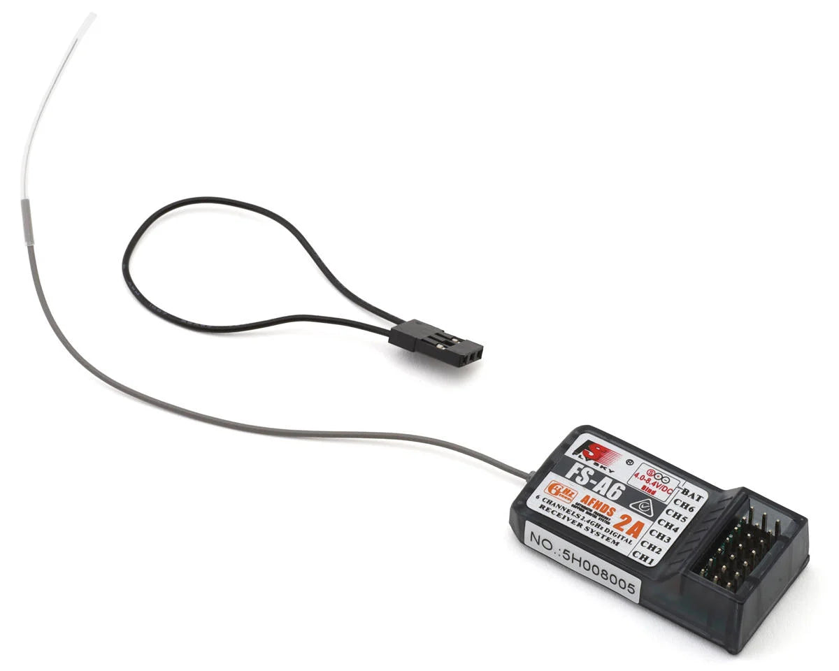 i4X 4-Channel AFHDS 2A Air Radio System w/A6 Receiver