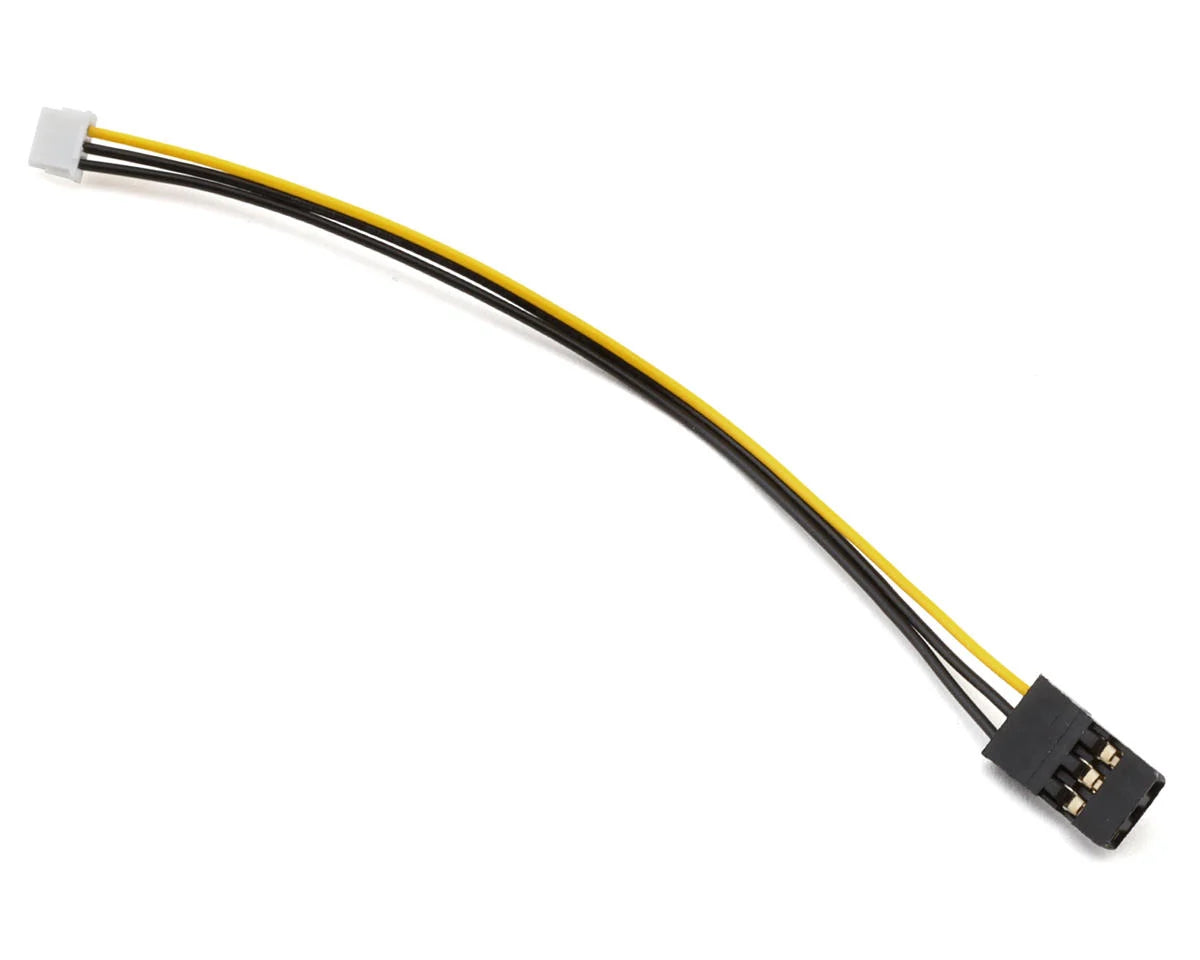 Receiver to JST RX Adapter Cable (100mm) (Male Futaba J Connector to Male 3-Pin JST-PH)