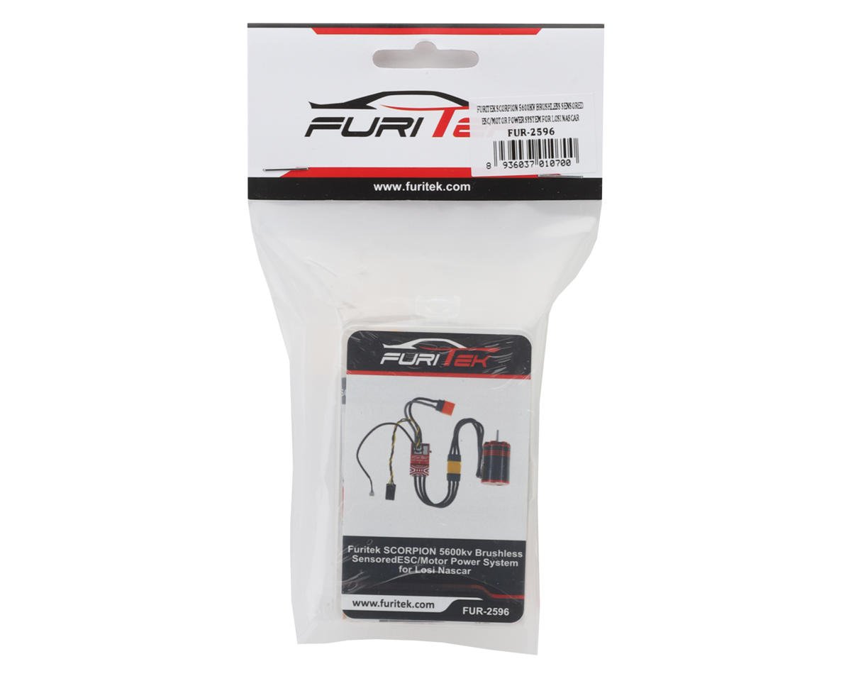 NASCAR SCORPION Brushless Sensored ESC/Motor