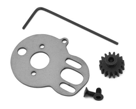 Micro-B CNC Steel 16T Pinion Gear & Motor Mount