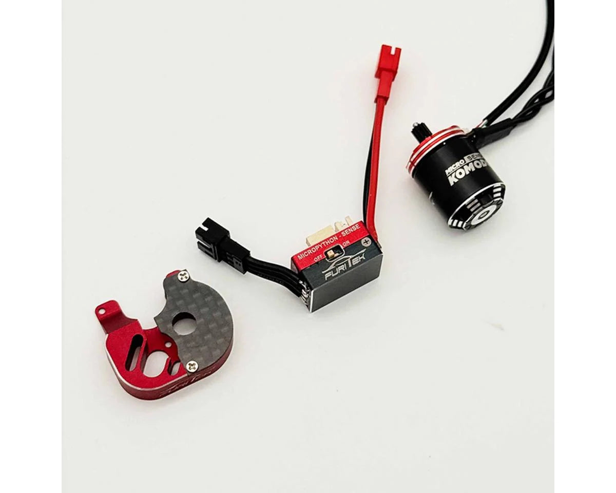Furitek SCX24 MicroModo Sensored 2026 PNP Outrunner Brushless System (Compatible w/Stock SLT2 Transmitter)
