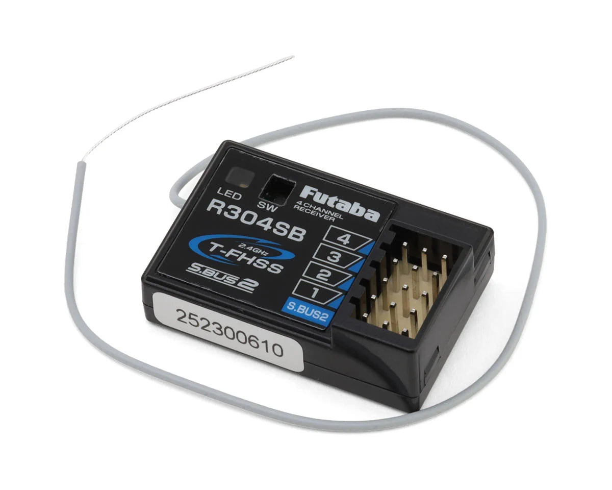 T4PM+ 4-Channel 2.4GHz T-FHSS SR Radio System w/R304SB Receiver